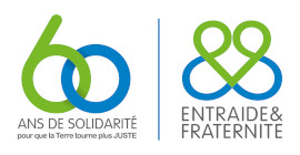 Logo d'Entraide et Fraternité - 60 ans